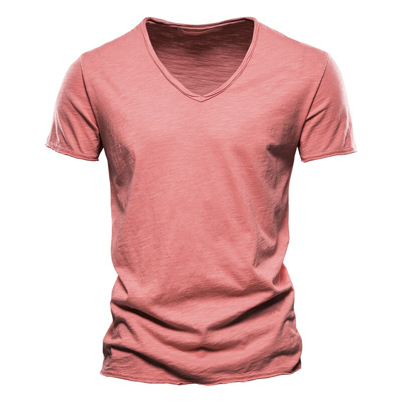 Men's Cotton V-Neck T-Shirt