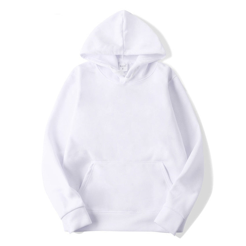 Men's Solid Color Hoodie