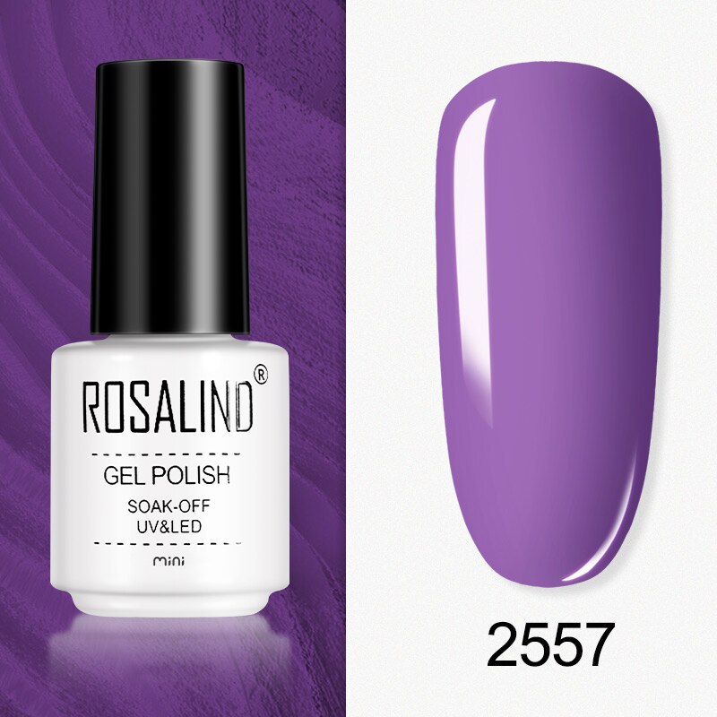 Gel Nail Polish Purple Color Series 7 ml