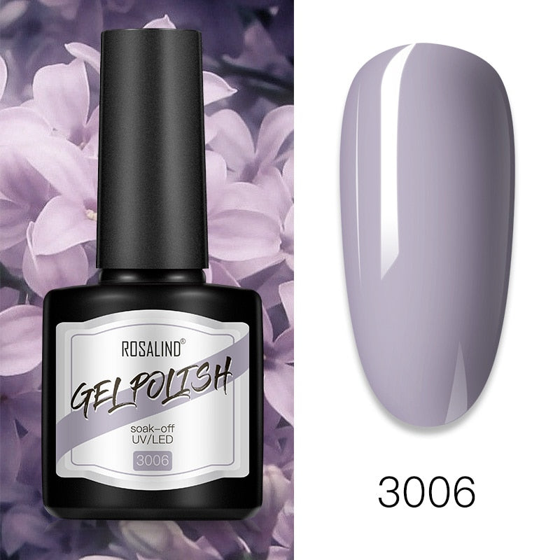 Gel Nail Polish Purple Color Series 7 ml