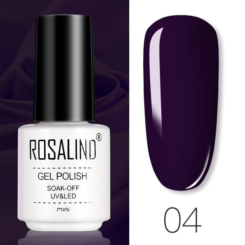 Gel Nail Polish Purple Color Series 7 ml