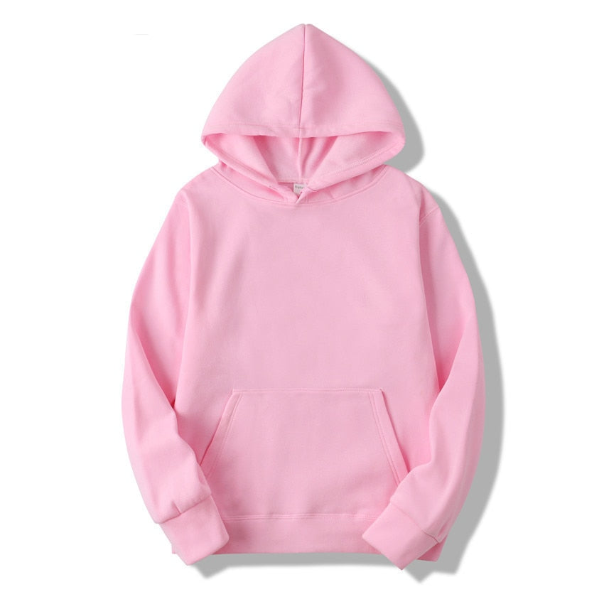 Men's Solid Color Hoodie