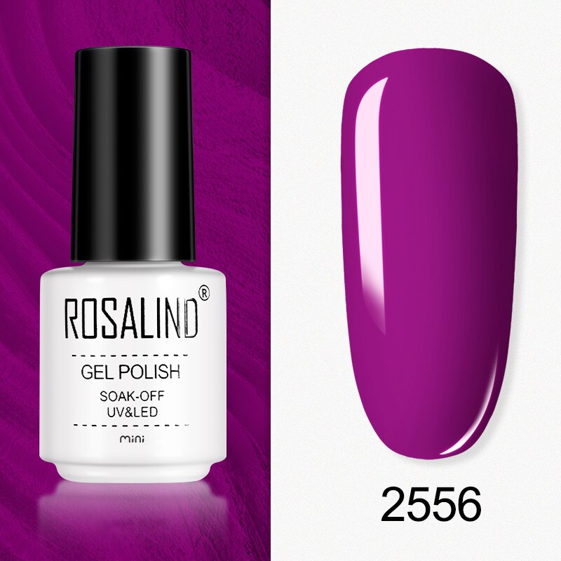 Gel Nail Polish Purple Color Series 7 ml