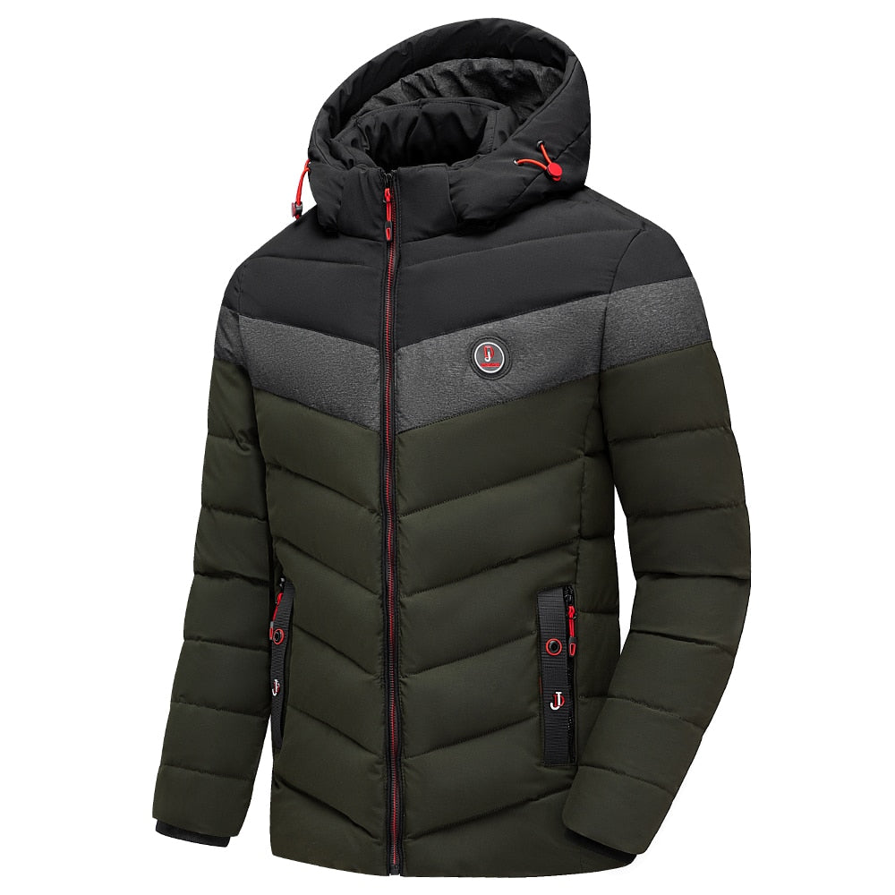 Men's Windproof Hooded Jacket