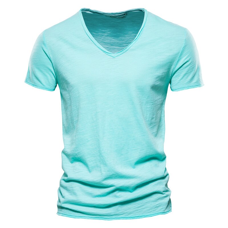 Men's Cotton V-Neck T-Shirt