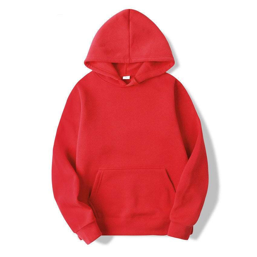 Men's Solid Color Hoodie