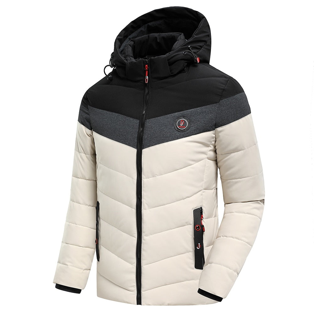 Men's Windproof Hooded Jacket