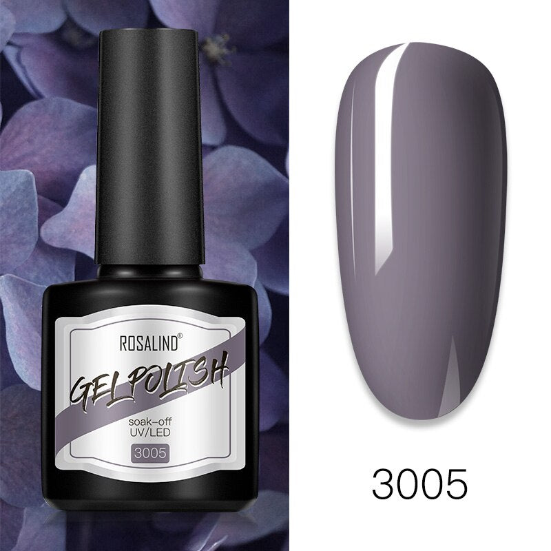 Gel Nail Polish Purple Color Series 7 ml