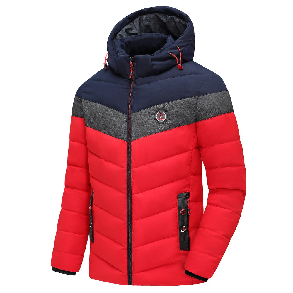 Men's Windproof Hooded Jacket