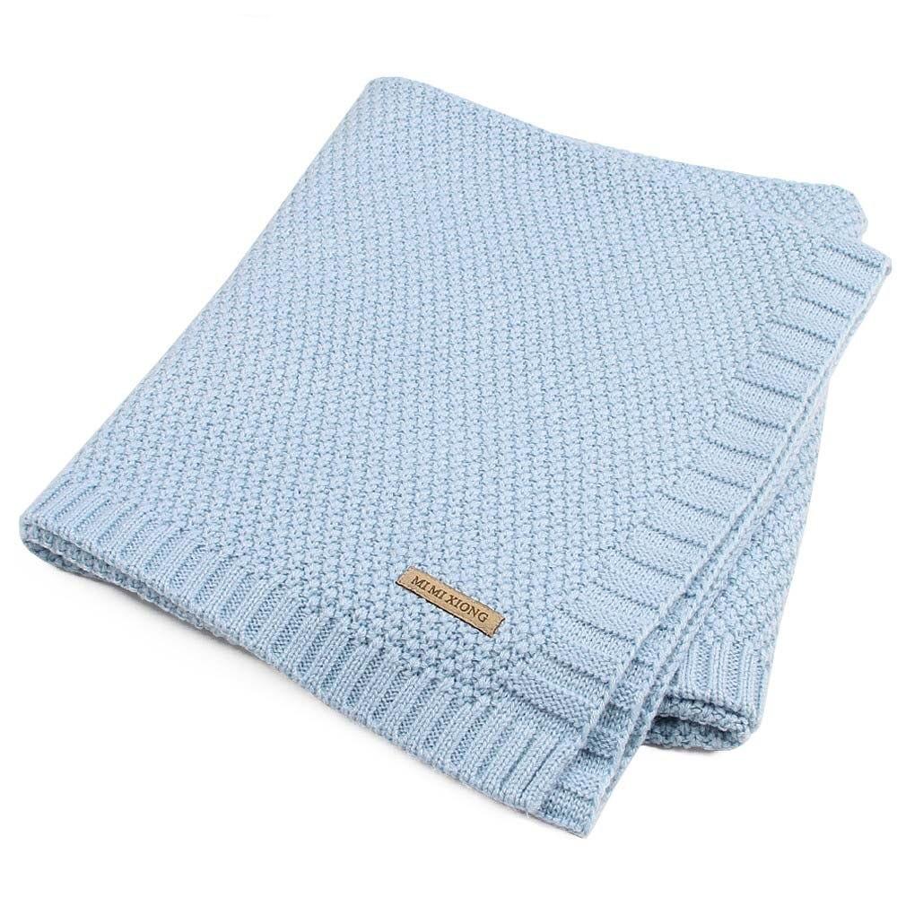 Knitted Blanket for Newborn Babies