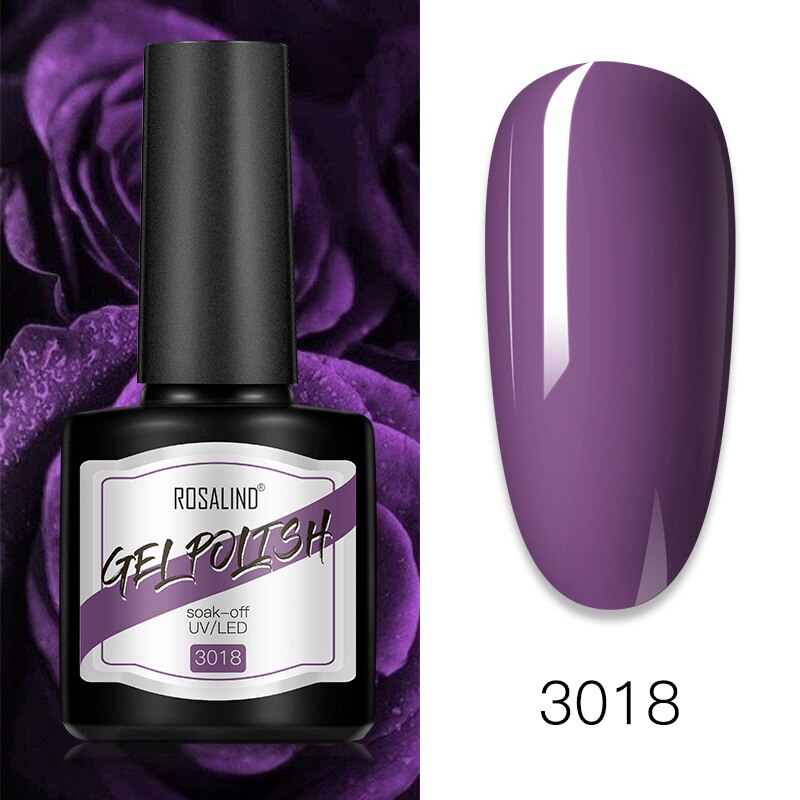 Gel Nail Polish Purple Color Series 7 ml