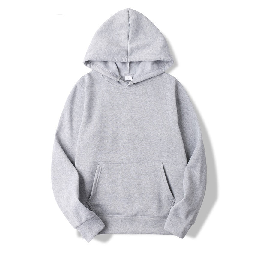 Men's Solid Color Hoodie