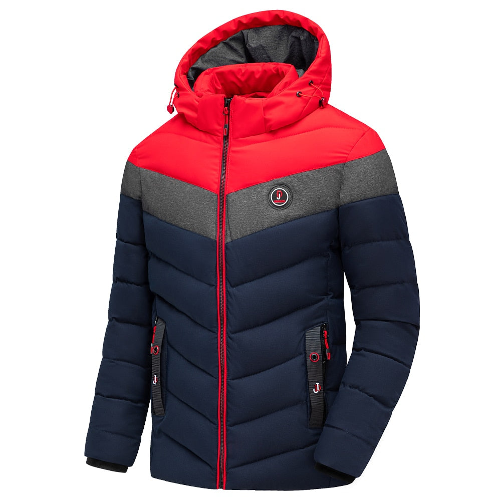 Men's Windproof Hooded Jacket