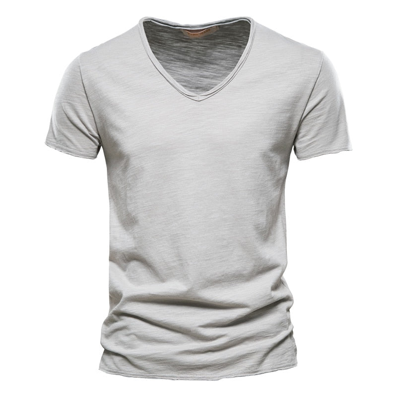 Men's Cotton V-Neck T-Shirt