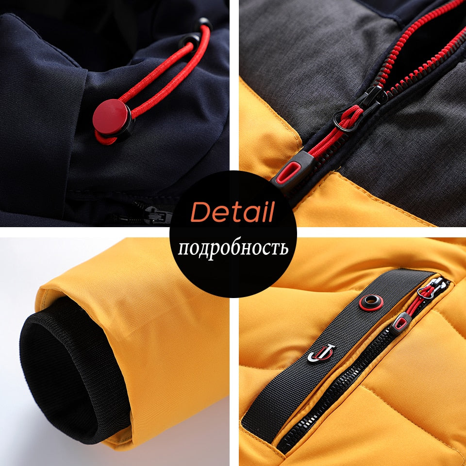 Men's Windproof Hooded Jacket