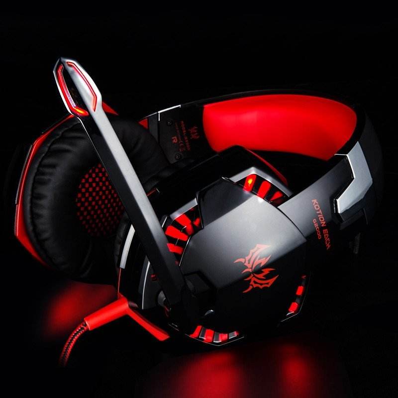 Futuristic Style LED Gaming Headphones